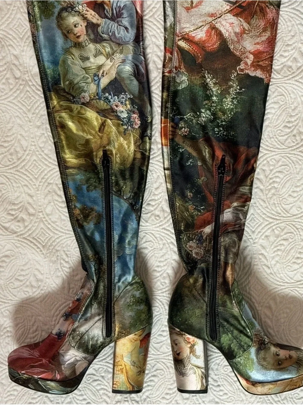 Da Vinci’s Demon’s Thigh High Boots by Current Mood size 5